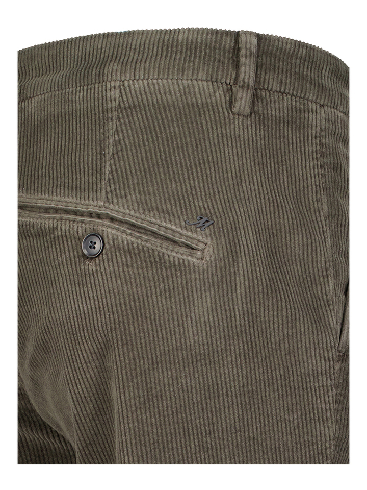 Bruine broek in ribfluweel Mason's