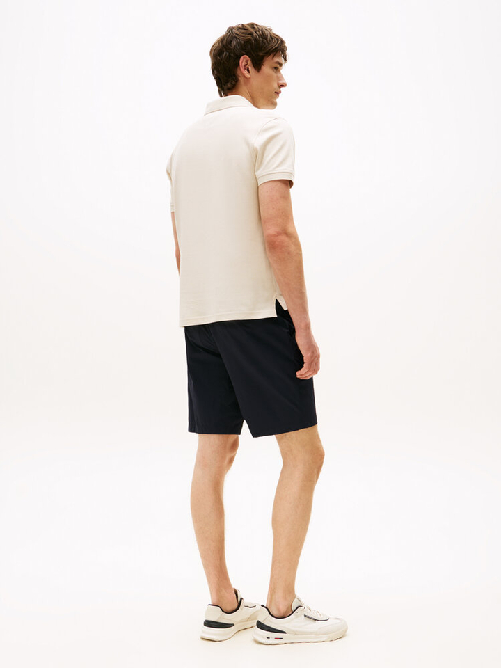 Beige polo met korte mouwen Tommy Hilfiger 