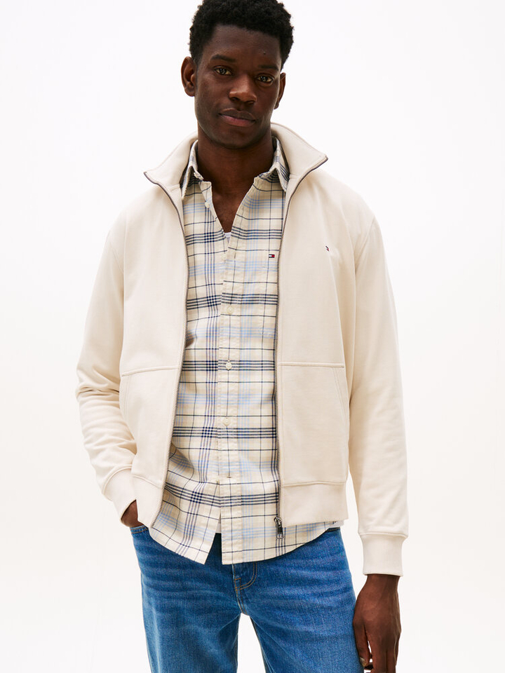 Beige gilet met rits Tommy Hilfiger