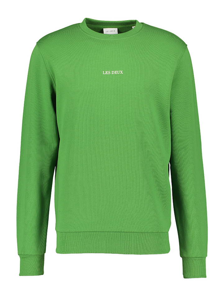 Groene classic trui Les Deux
