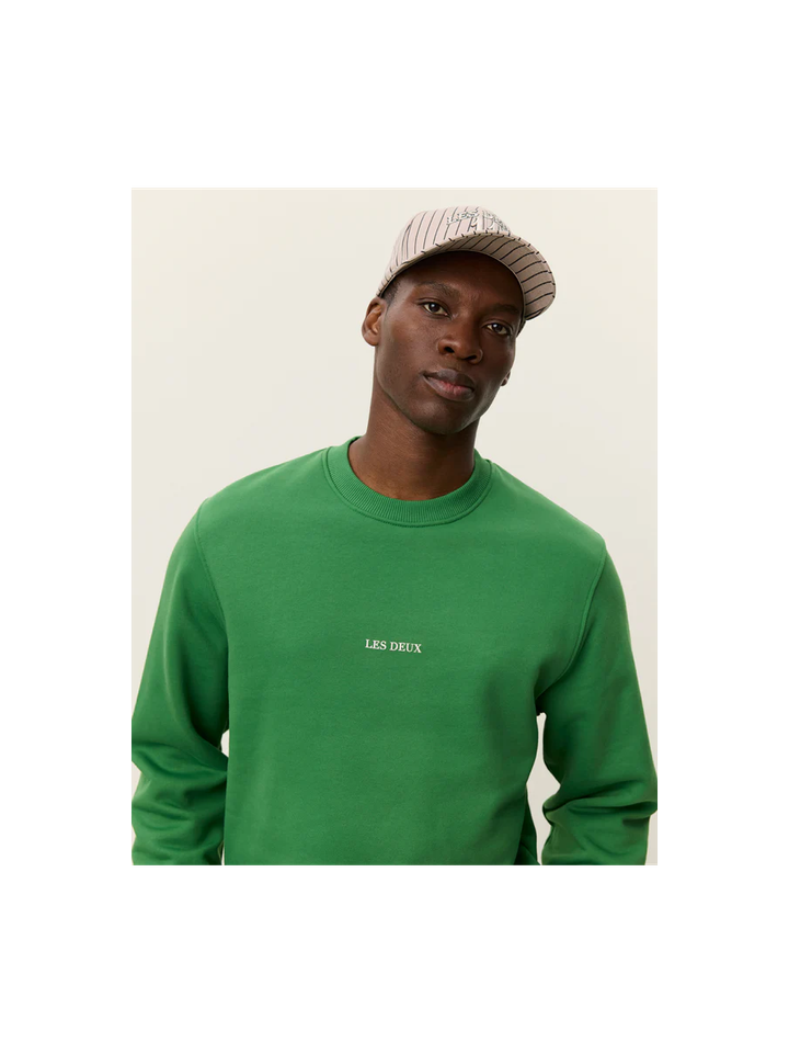 Groene classic trui Les Deux