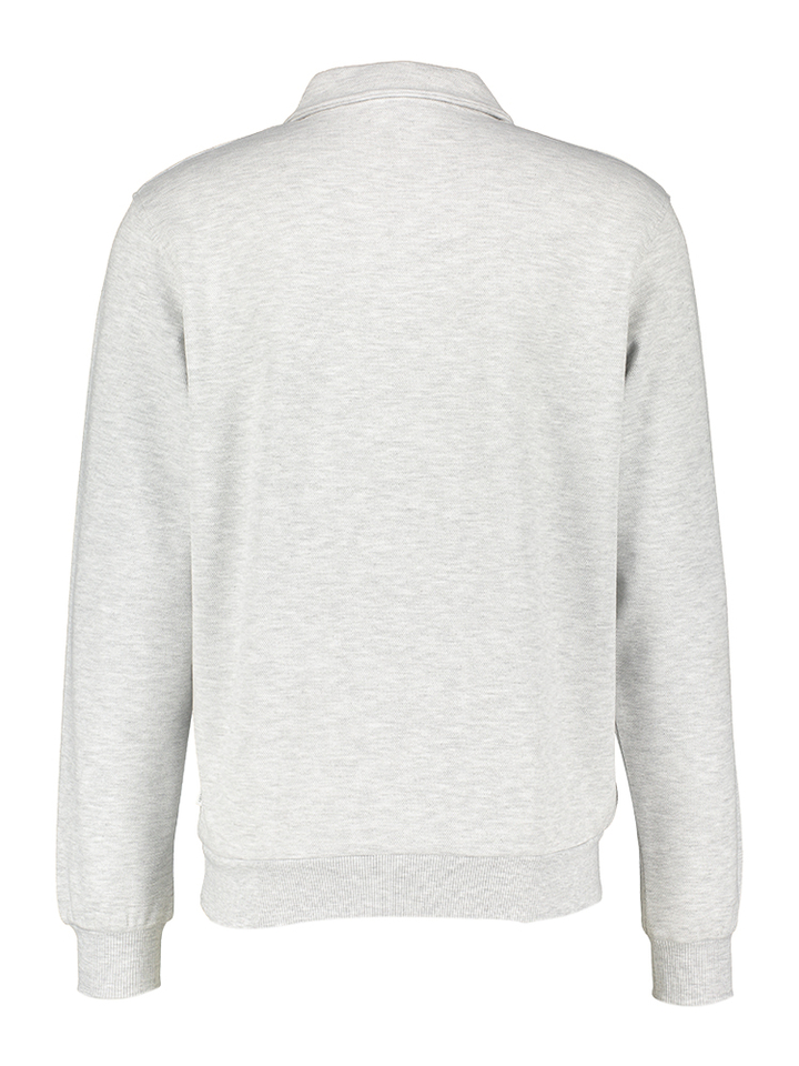 Lichtgrijze sweater met kraag Les Deux