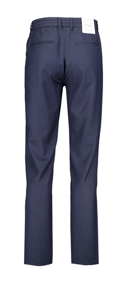 Blauwe broek met elastiek Les Deux