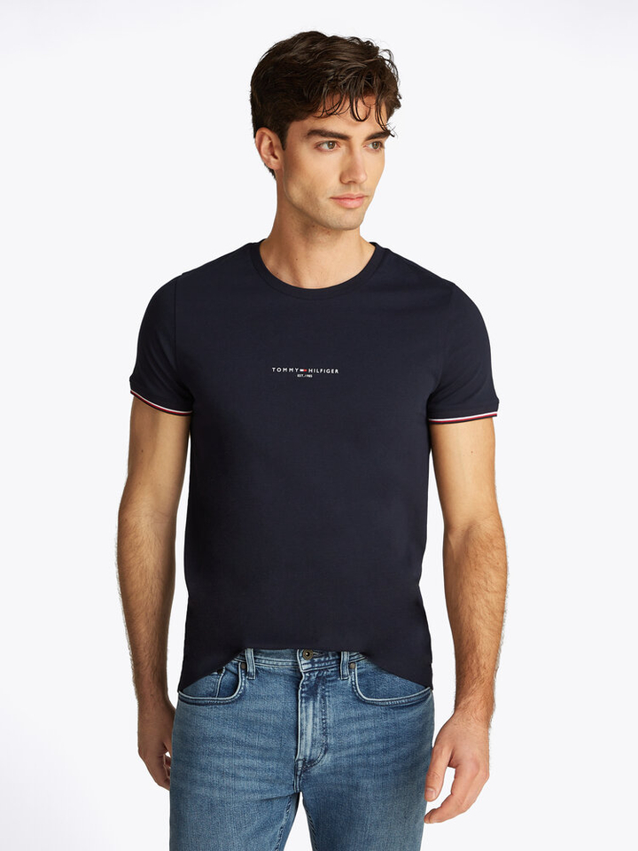 Donkerblauwe t-shirt Tommy Hilfiger 