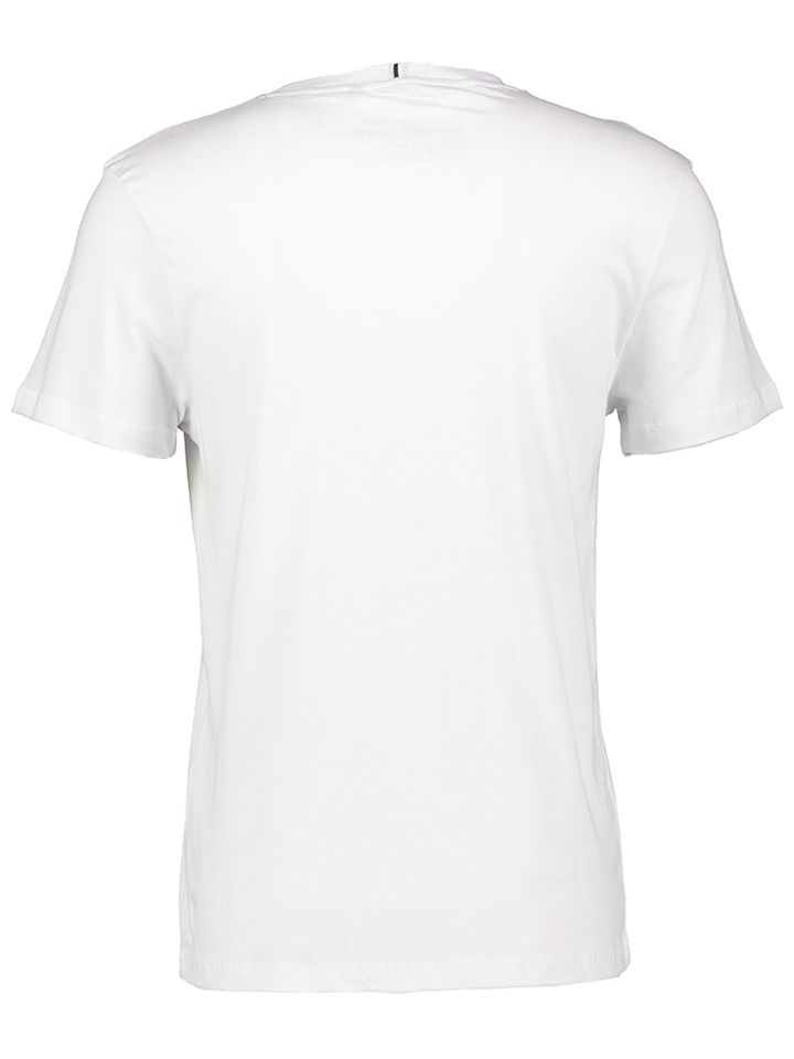 Witte katoenen t-shirt Faguo 