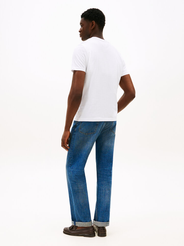 Witte t-shirt met korte mouwen Tommy Hilfiger 