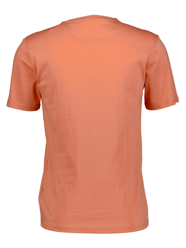 Oranje kleurige t-shirt met logo Scotch & Soda