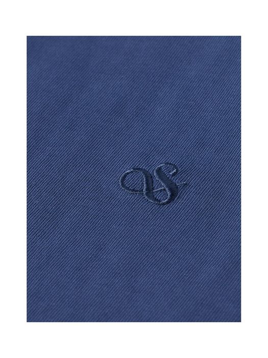 Blauwe katoenen t-shirt Scotch&Soda