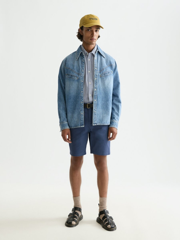 Blauwe short regular slim fit Scotch&Soda 