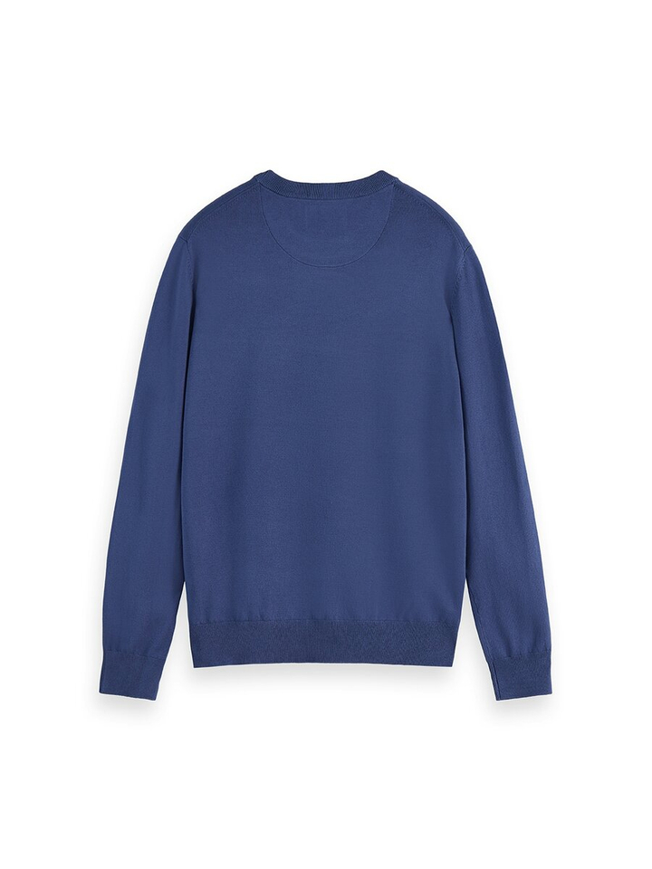 Blauwe trui met ronde hals Scotch&Soda