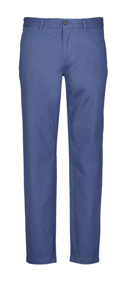 Blauwe regular slim fit chino Scotch&Soda 