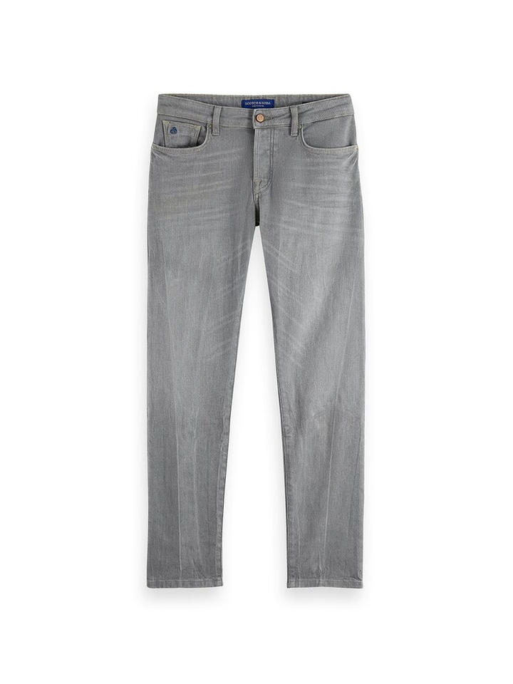 Grijze regular slim fit jeans Scotch & Soda 