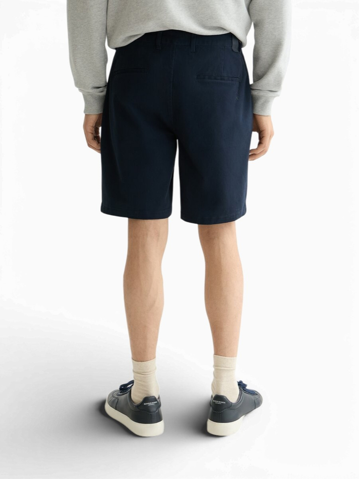 Blauwe katoenen short Scotch&Soda 