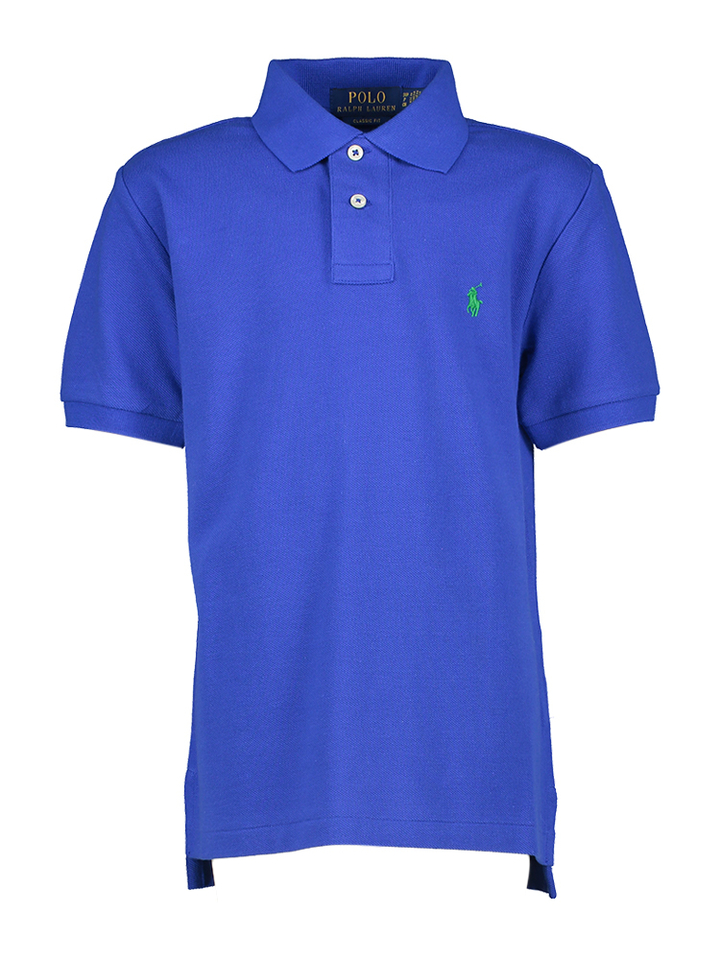 Blauwe katoenen polo Ralph Lauren