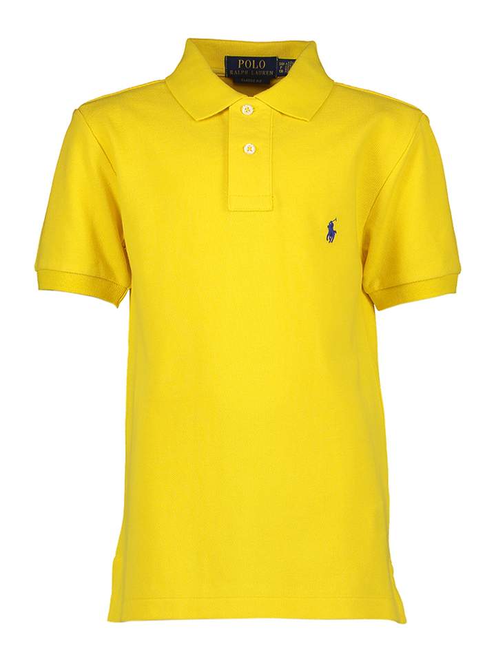 Gele polo met logo Ralph Lauren