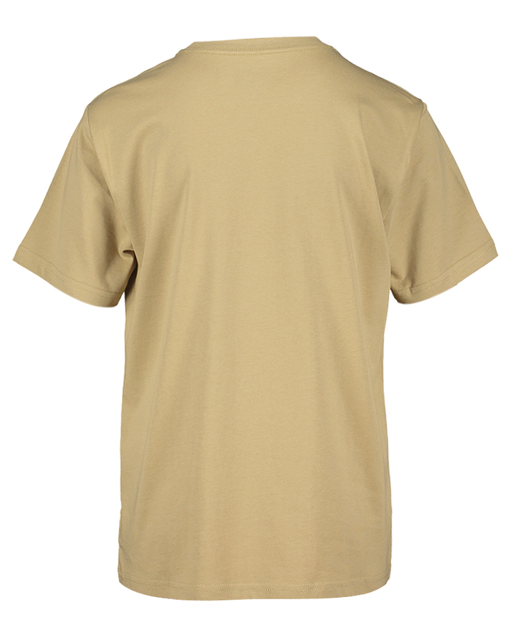 Beige katoenen t-shirt met merklogo Ralph Lauren 