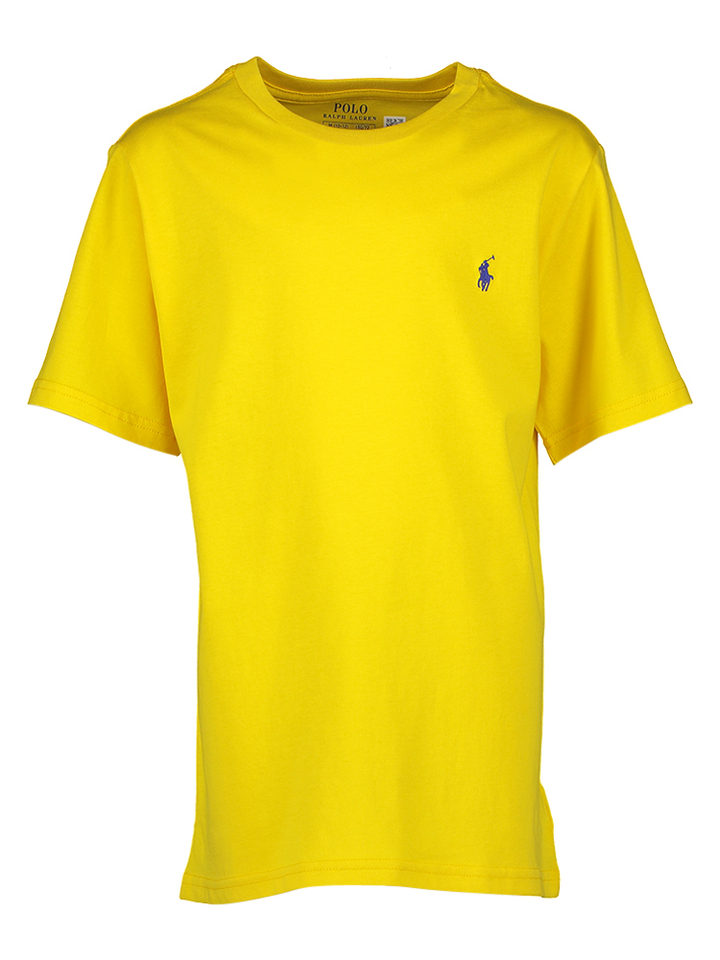 Gele katoenen t-shirt Ralph Lauren 