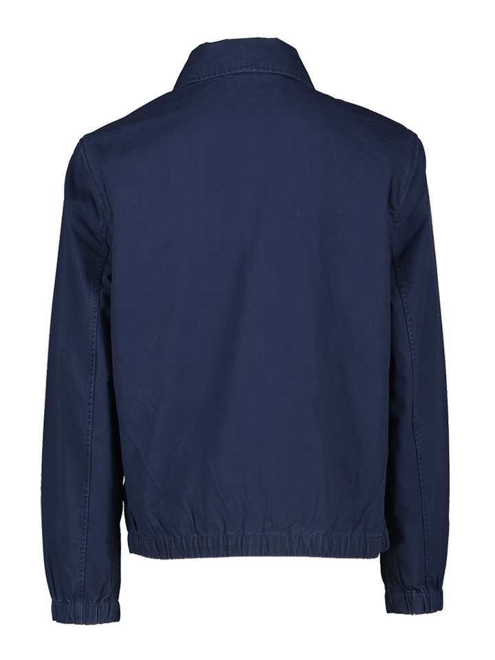 Donkerblauwe vest met rood merklogo Ralph Lauren