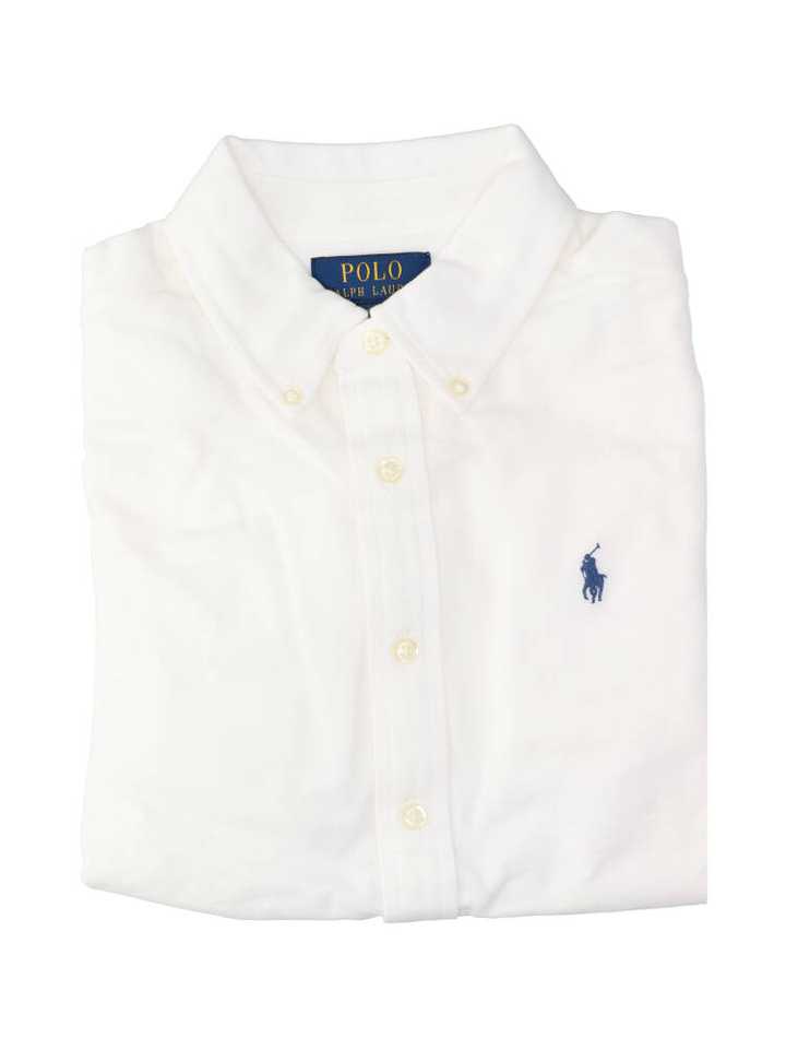 Wit linnen hemd Ralph Lauren 