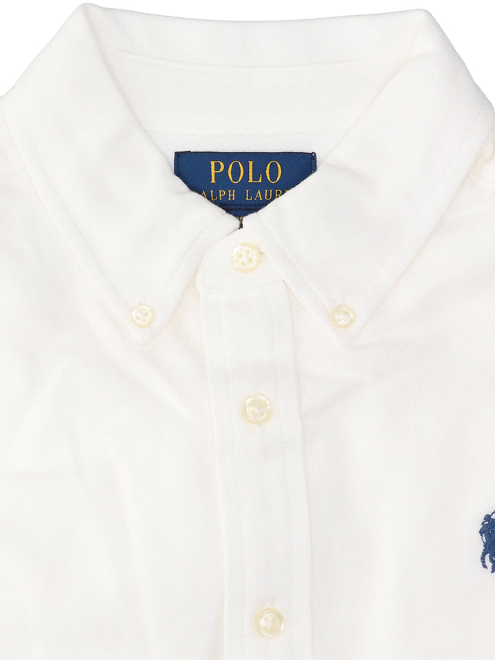 Wit linnen hemd Ralph Lauren 