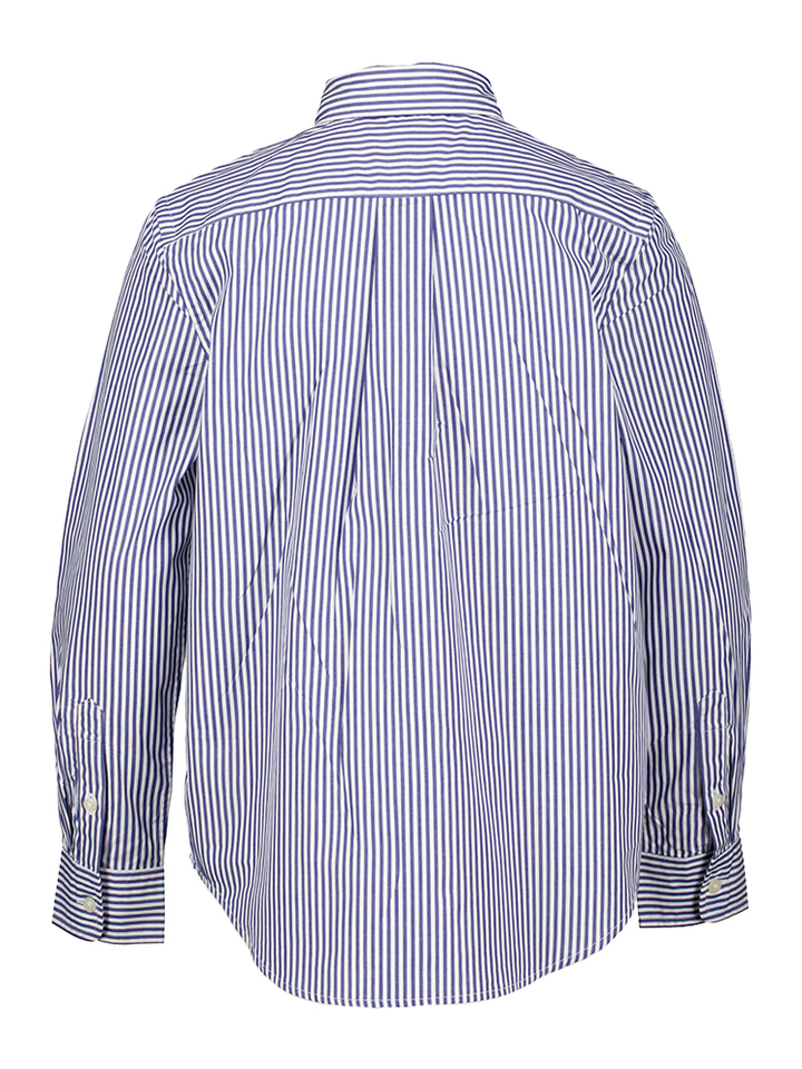 Blauw gestreept hemd Ralph Lauren