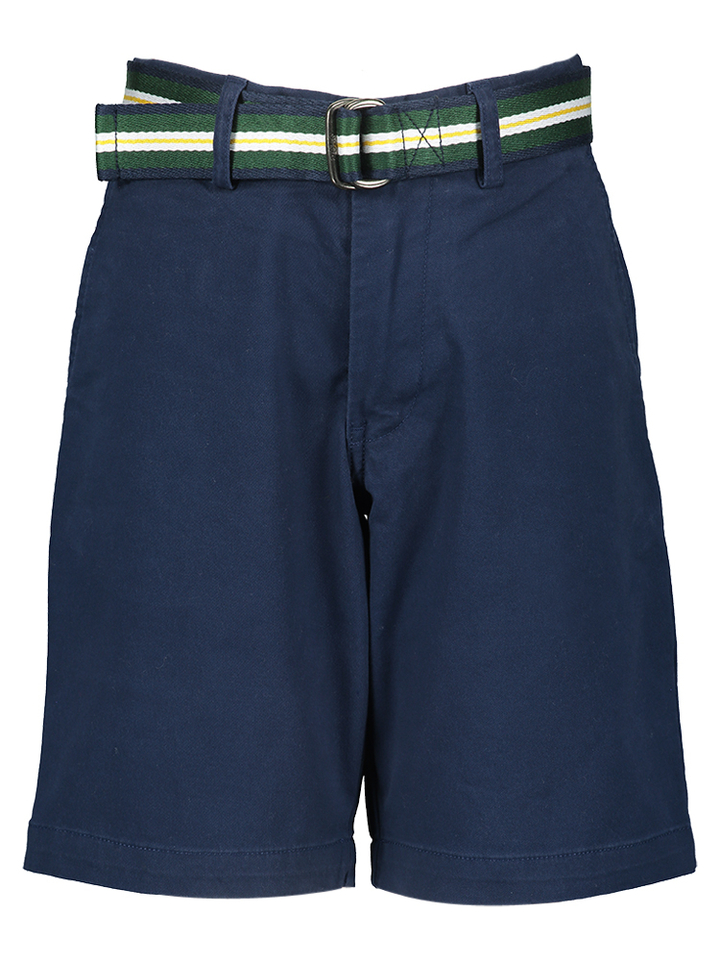 Donkerblauwe katoenen short Ralph Lauren 