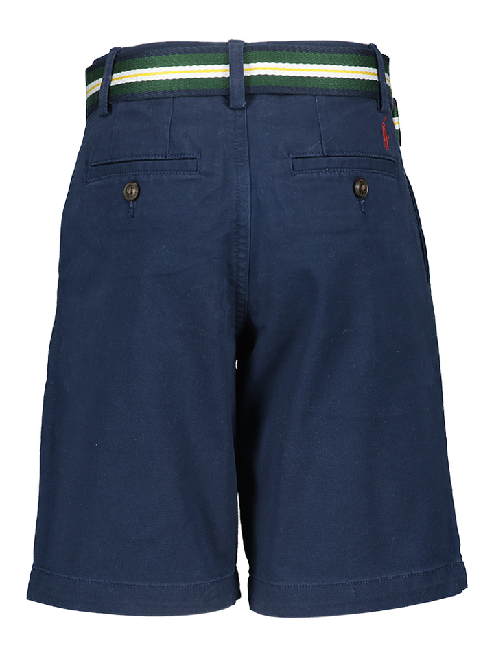 Donkerblauwe katoenen short Ralph Lauren 