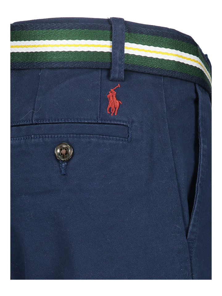 Donkerblauwe katoenen short Ralph Lauren 