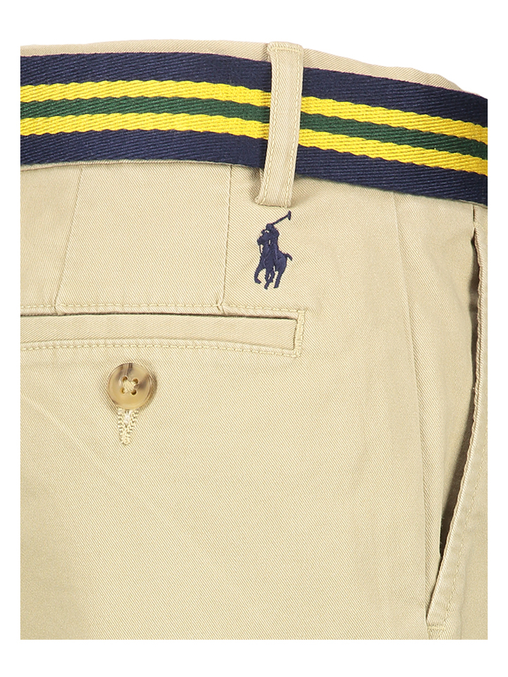 Beige katoenen short Ralph Lauren 