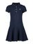 Donkerblauwe jurk met polo kraag Ralph Lauren 