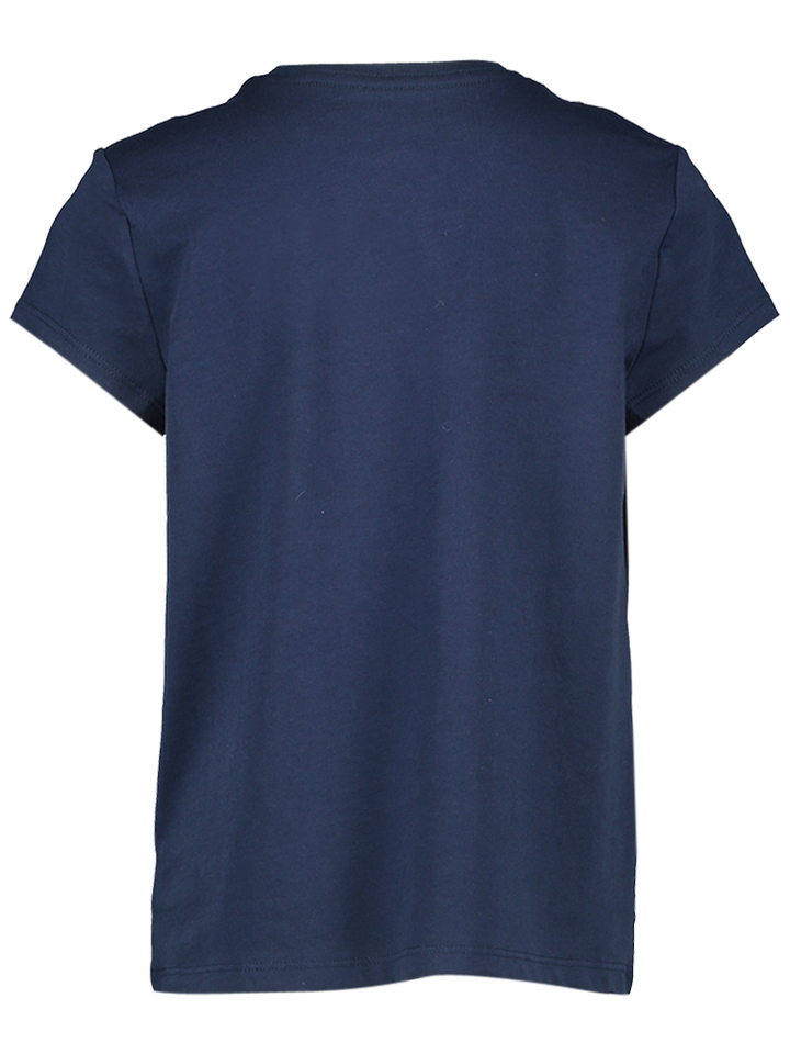 Donkerblauwe t-shirt met logo Ralph Lauren 