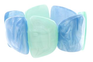 Les Cordes Groen met lichtblauwe armband Kodi AB