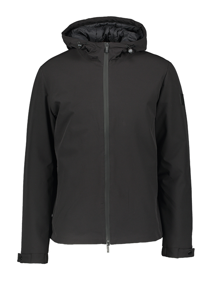 Zwarte regenjas Enzo Agiato