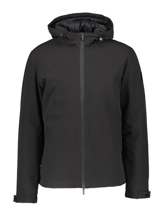 Zwarte regenjas Enzo Agiato