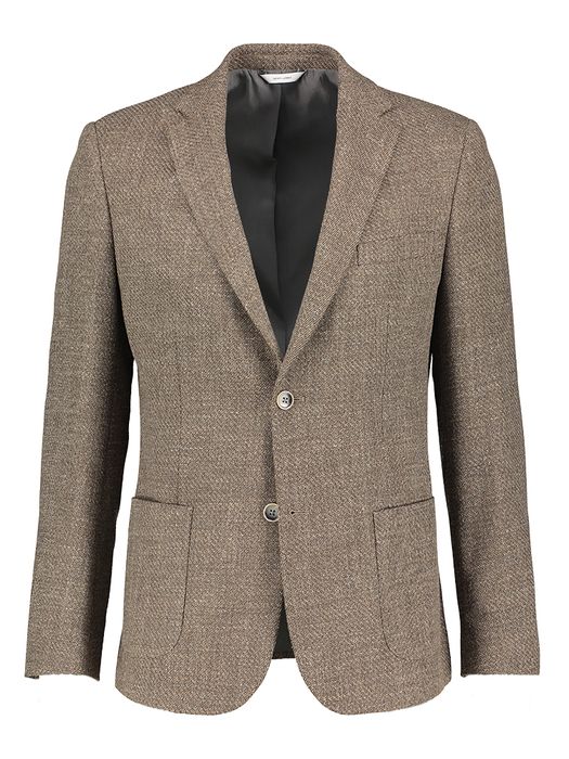Bruine geklede blazer Gentiluomo