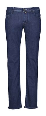 Donkerblauwe slim fit jeans Jacob Cohen