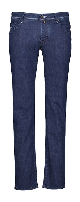 Donkerblauwe slim fit jeans Jacob Cohen