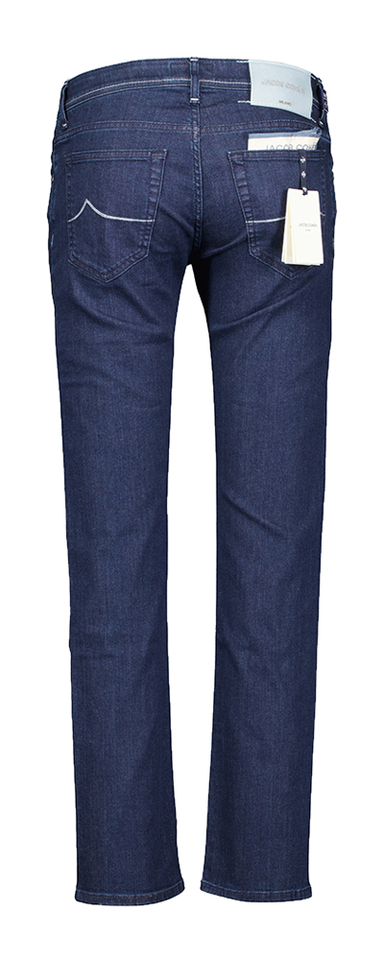 Donkerblauwe slim fit jeans Jacob Cohen 
