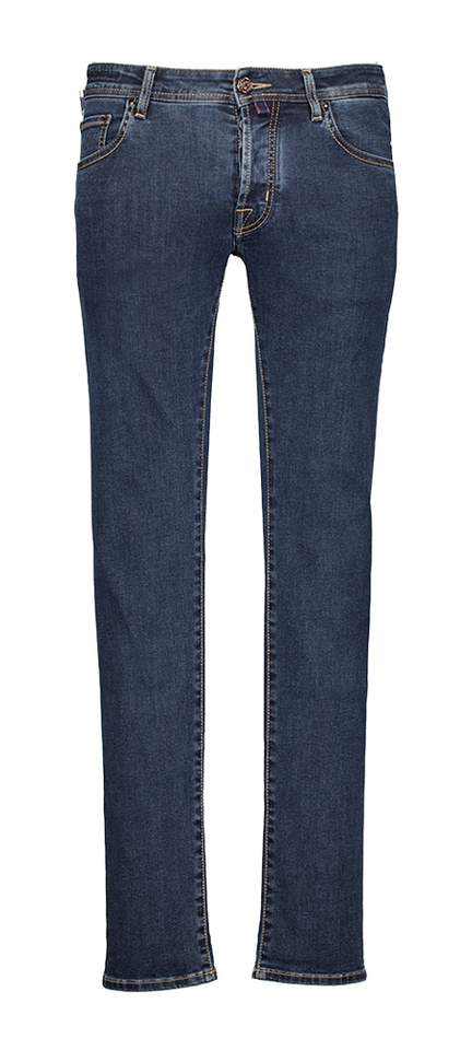 Donkerblauwe slim fit jeans Jacob Cohen 