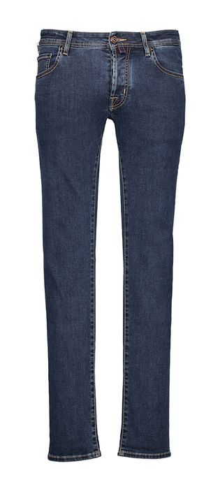 Donkerblauwe slim fit jeans Jacob Cohen