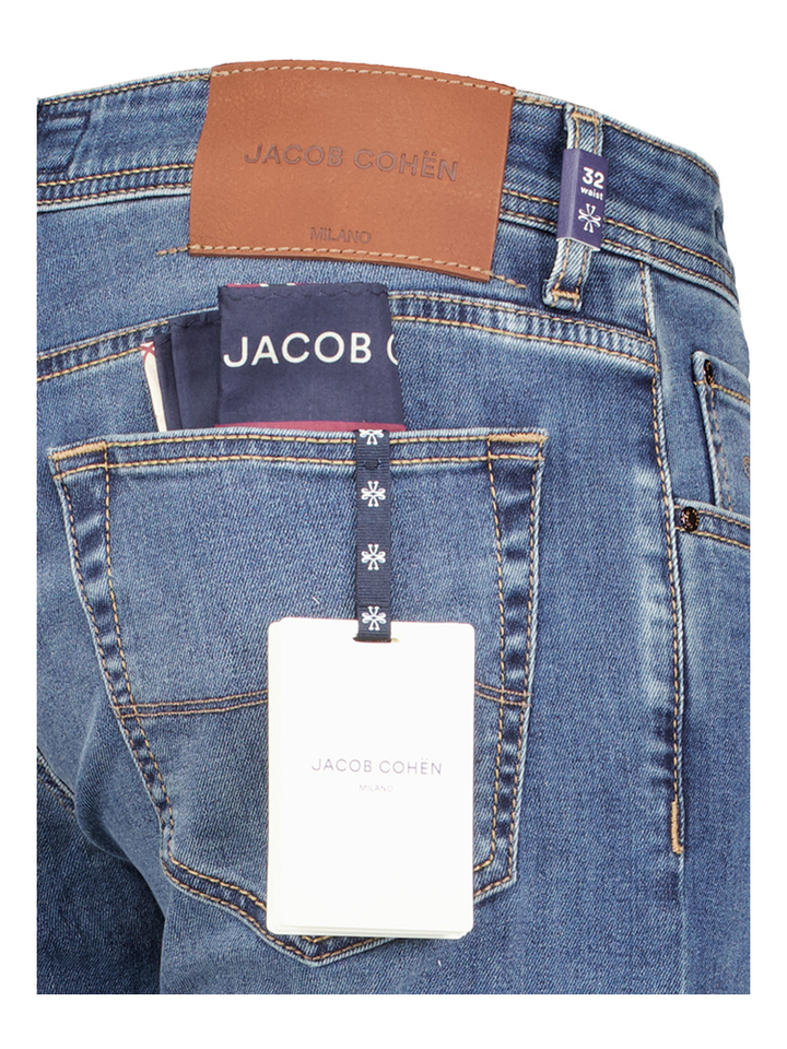 Blauwe slim fit jeans Jacob Cohen