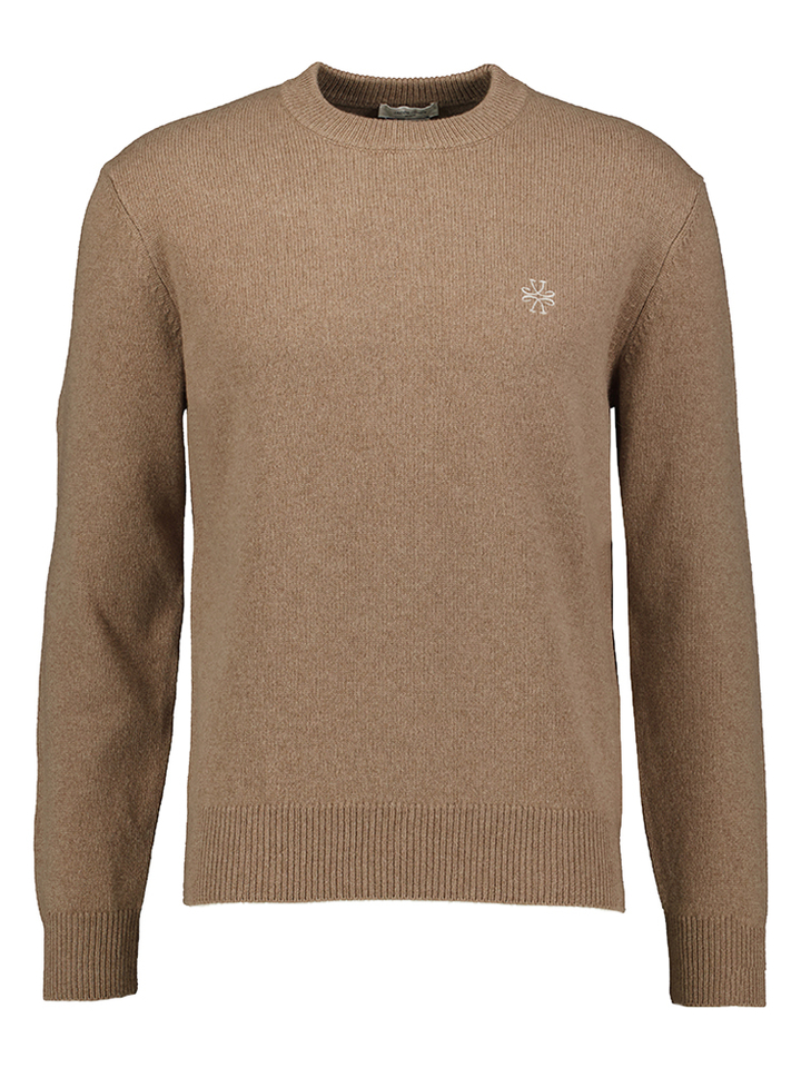 Med camel melange trui Jacob Cohen