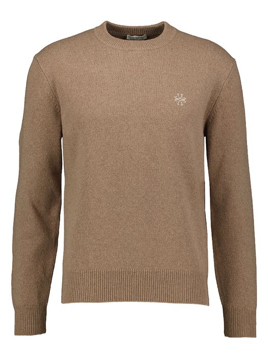 Med camel melange trui Jacob Cohen