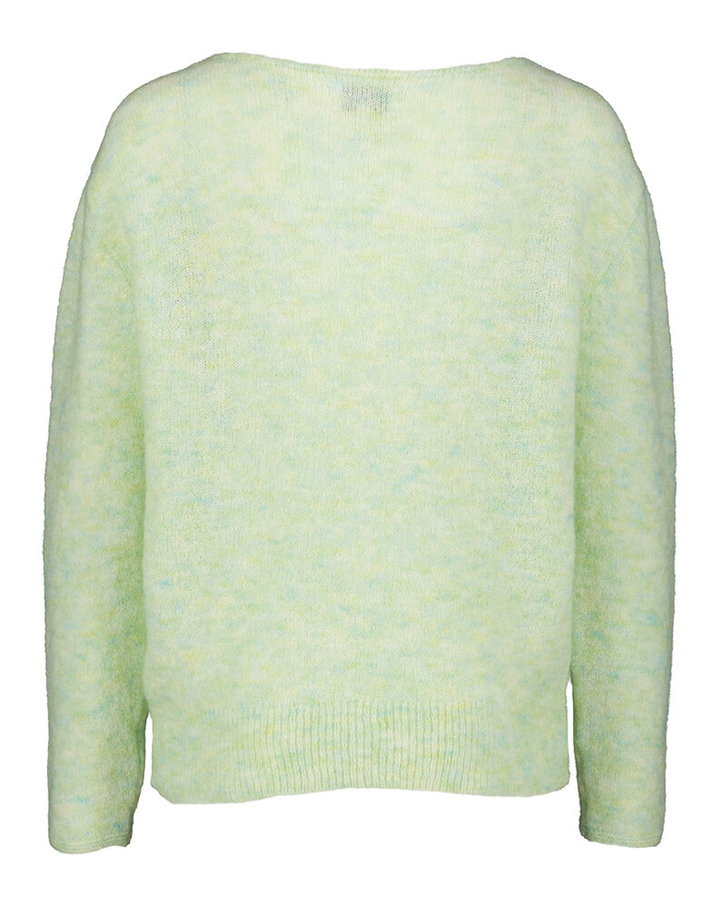 Groene wollen trui Bikey Maison