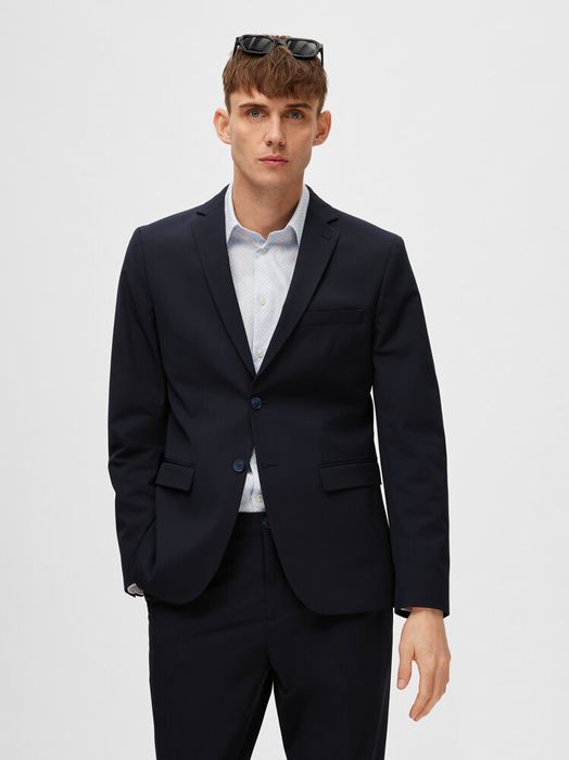 Blauwe blazer Selected Homme