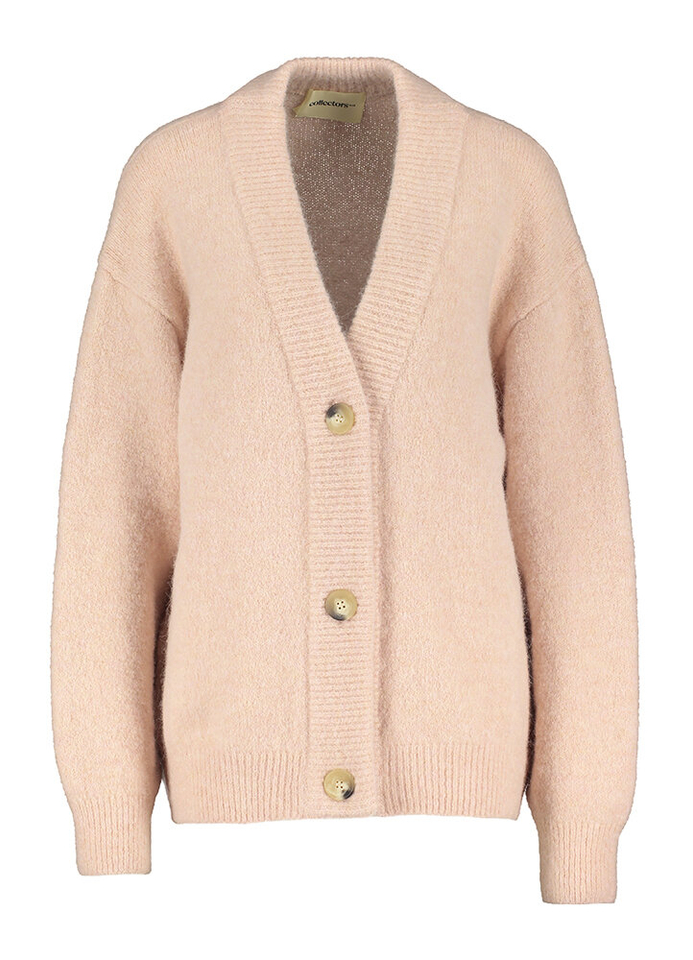 Lichtroze gilet met knopen Koda Collectors Club