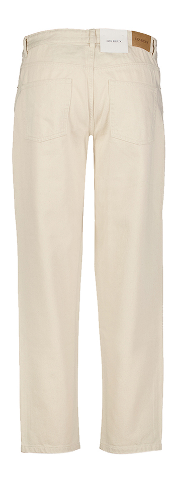 Beige tapered fit jeans Les Deux