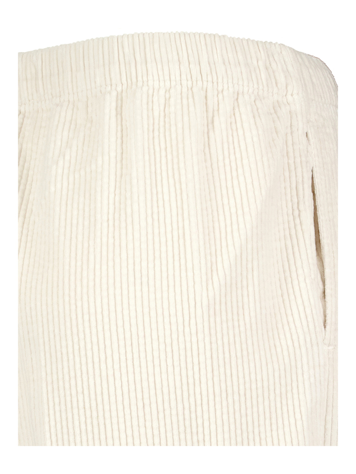 Beige corduroy broek met elastiek Pado American Vintage 