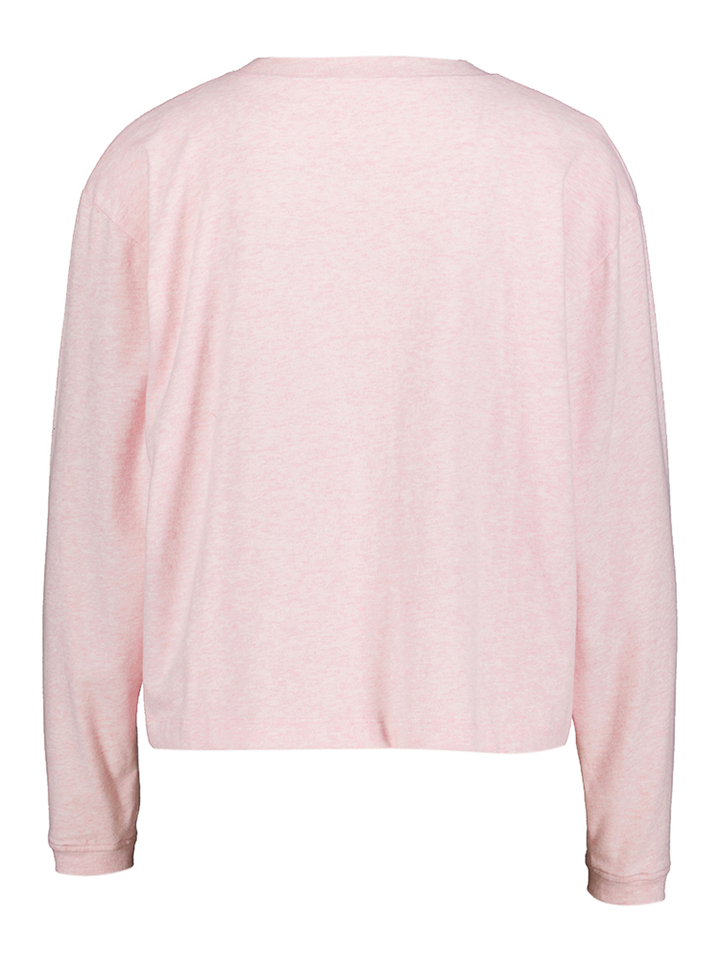 Roze t-shirt met lange mouwen Ypa American Vintage