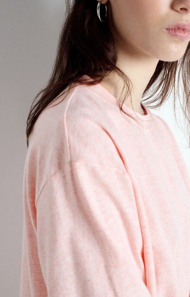 Roze t-shirt met lange mouwen Ypa American Vintage